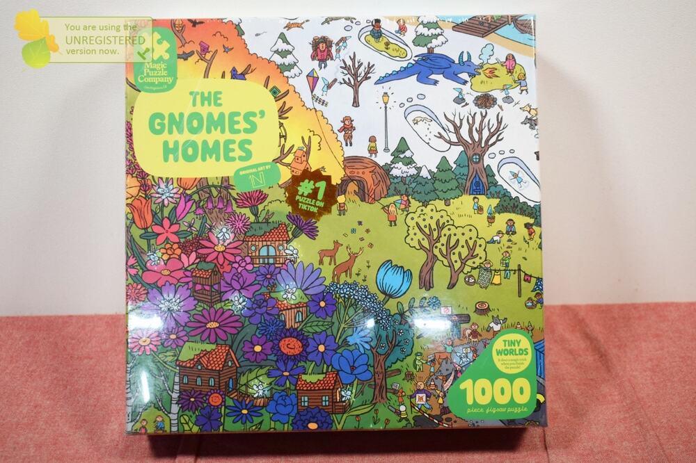 Magic Puzzle Company The Gnomes Homes Jigsaw Puzzle 1000pc